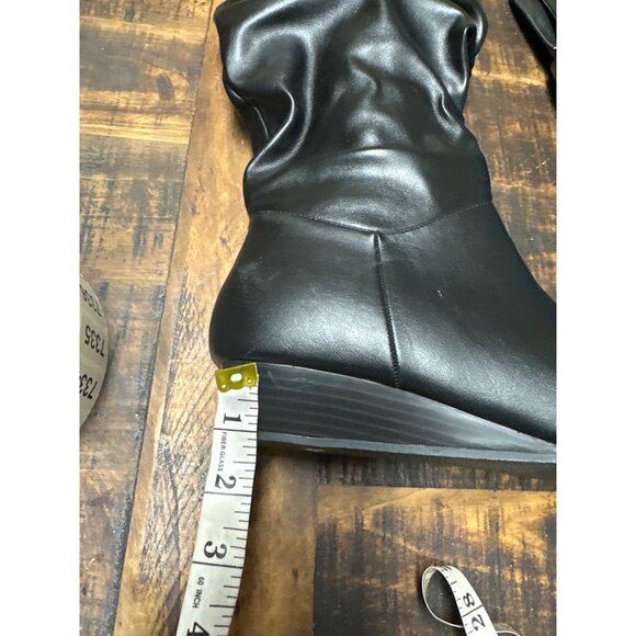 Salon studio 10.5 boots black zip side - Picture 8 of 9